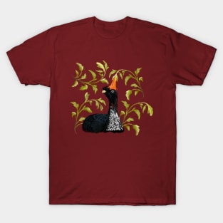 Horned Guan + Canary Island Bellflower T-Shirt